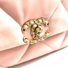 Chanel 19 in pink leather