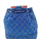 Chanel denim with tortoiseshell handles