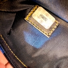 Chanel denim with tortoiseshell handles