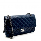 Chanel Doble Flap Blue Navy