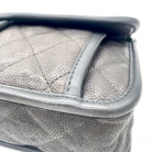 Chanel gray caviar leather