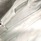 Chanel gray caviar leather