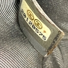 Chanel gray caviar leather