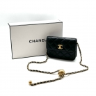 Chanel Mini Pearl Crush Cardholder On Chain
