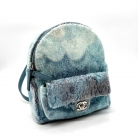 Chanel pailletes azul degradé