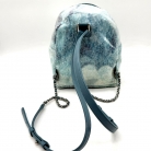 Chanel pailletes azul degradé