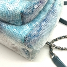 Chanel pailletes azul degradé