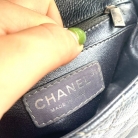 Chanel timeless mini gris metalizado