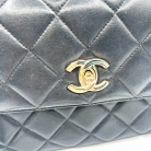 chanel trendru top handle flap bag