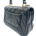 chanel trendru top handle flap bag