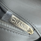 Chanel Trendy CC Top Handle in pelle grigia