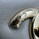 Chanel Trendy CC Top Handle in pelle grigia