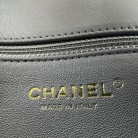 Chanel Trendy CC Top Handle in pelle grigia