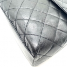 Chanel vintage in pelle caviale