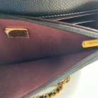 chanel wallet on chain piel caviar con CHIP