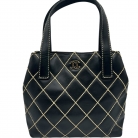 Chanel Wild Stitch cuero negro