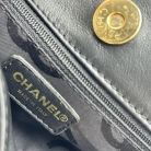 Chanel Wild Stitch cuero negro