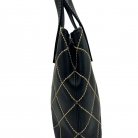 Chanel Wild Stitch cuero negro