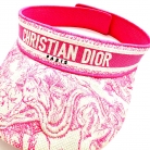 Christian Dior Visor Toile de Jouy