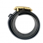 Balenciaga BB Black Leather Belt