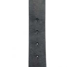 Balenciaga BB Black Leather Belt