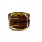Bicolor Burberry belt