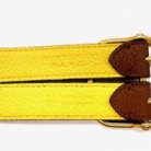 Bicolor Burberry belt