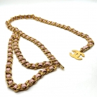 cinturon cadena chanel