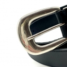Cintura in pelle nera Celine