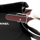 Cinturón Chanel reversible con hebilla CC