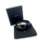 Saint Laurent Cassandre leather Belt