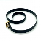 Saint Laurent Cassandre leather Belt
