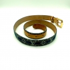louis vuitton denim belt