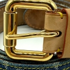 louis vuitton denim belt