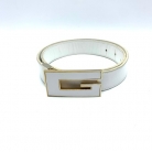 Cintura Gucci bianca