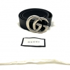 CINTURONE GUCCI IN CUOIO NERO