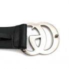 CINTURONE GUCCI IN CUOIO NERO
