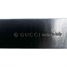 Cintura Gucci Vintage in pelle nera