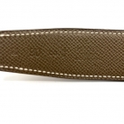 Cinturón Hermès Doble Faz Marrón y Beige