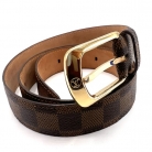 Cinturón Louis Vuitton Damier Ebene