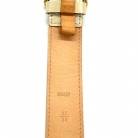Cinturón Louis Vuitton de charol beige