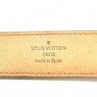 Cinturón Louis Vuitton de charol beige