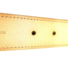 Cinturón Louis Vuitton de charol beige