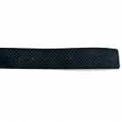 CINTURA LOUIS VUITTON IN PELLE NERA DAMIER LV ARGENTO