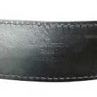 LOUIS VUITTON LV BELT BLACK SIZE 90x3.5 CM