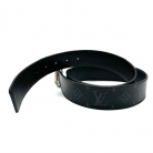 Cintura monogram Louis Vuitton, tela nera