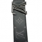 Cintura monogram Louis Vuitton, tela nera