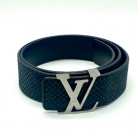 Cinturón negro initiales Louis Vuitton