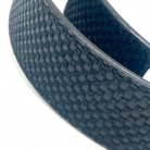Black belt with Louis Vuitton initials