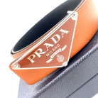 Cintura Prada con fibbia con logo